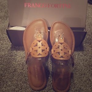 Brand new, in box, Franco Fortini sandals